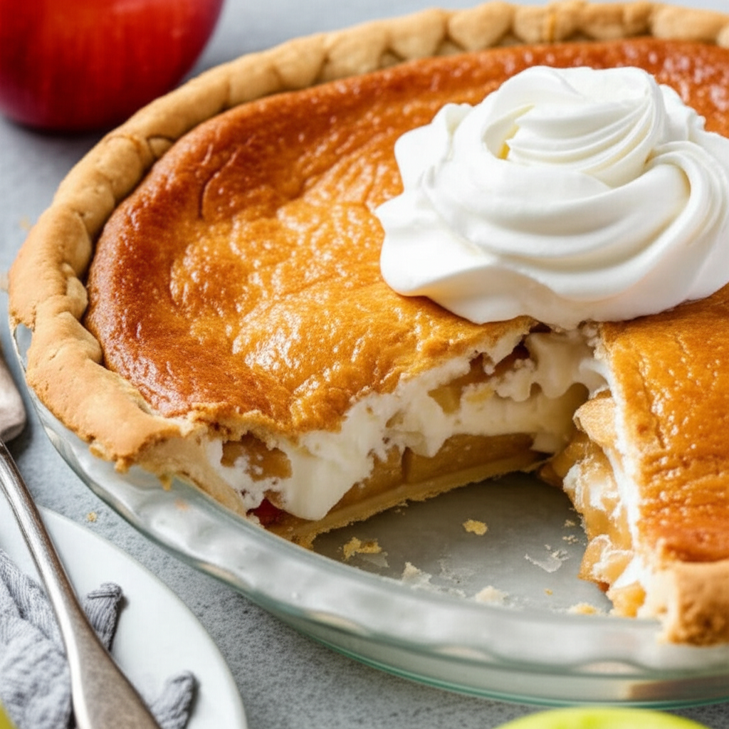 Apple Cream Cheese Pie image