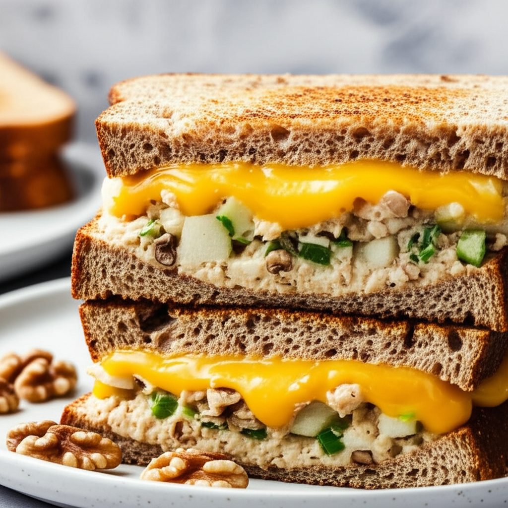 Apple Curry Tuna Melt image