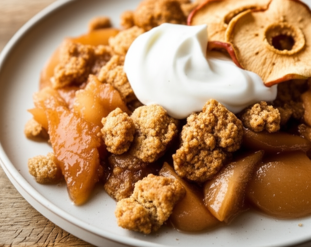 Apple Gingersnap Crisp image