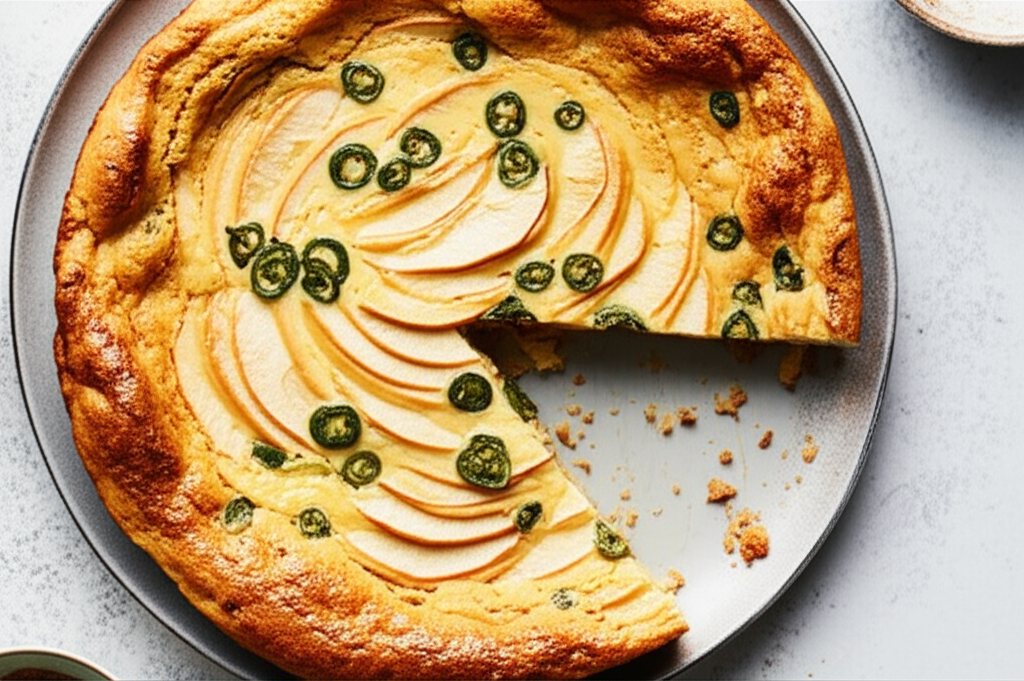 Apple Green Chile Clafouti image