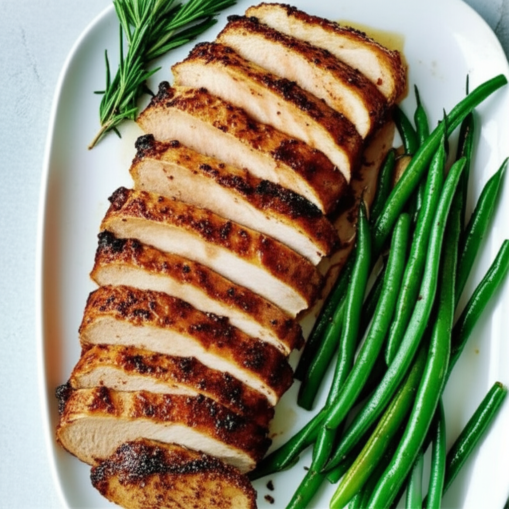 Apple Maple Brined Pork Tenderloin image