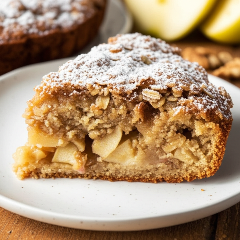 Apple Oat Coffee Cake image