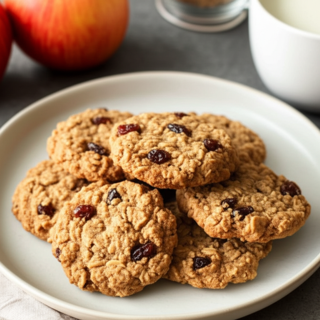 Apple Oatmeal Cookies image