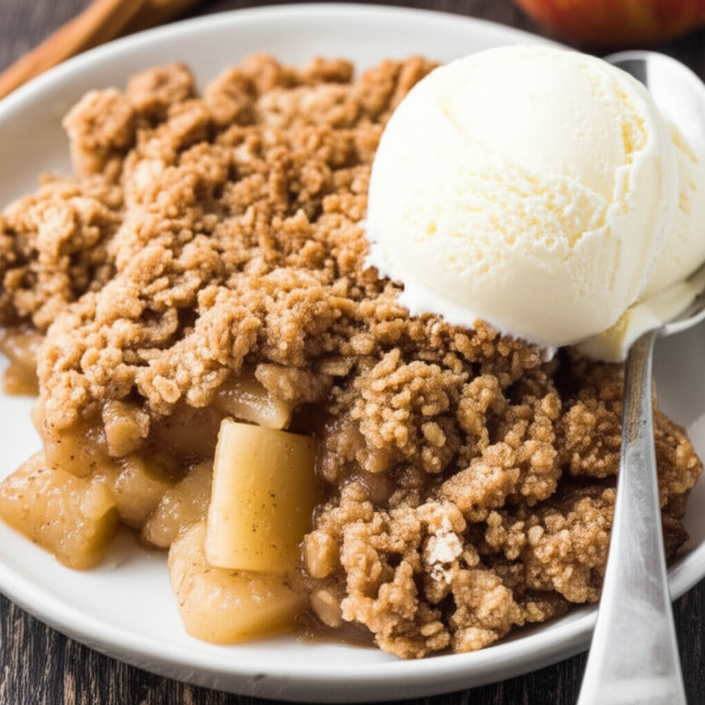 1 2 3 Apple Crisp image