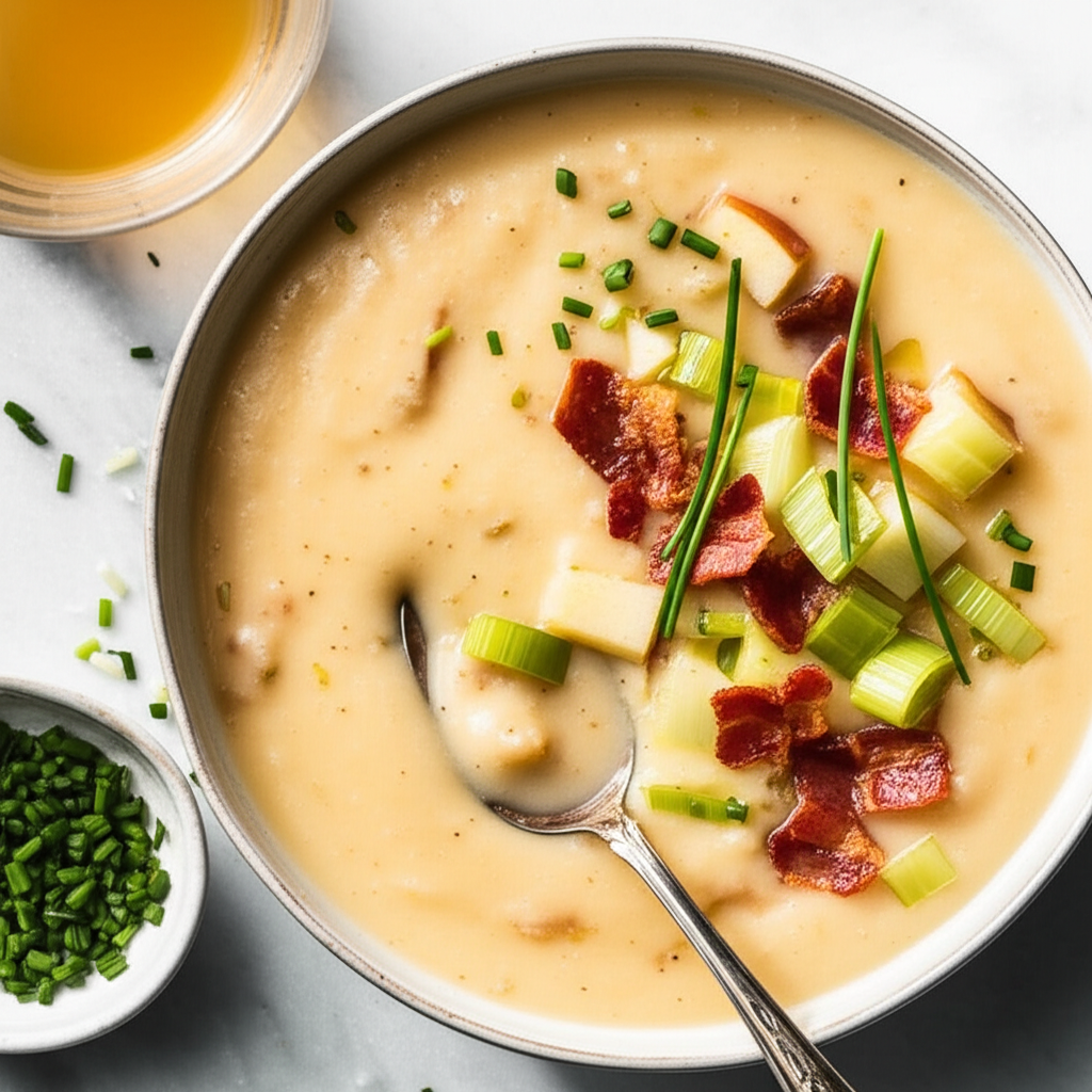 Apple Potato Soup image