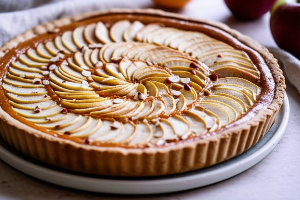 Apple Pumpkin Tart image