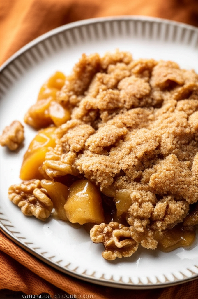 Apple Walnut Cobbler image