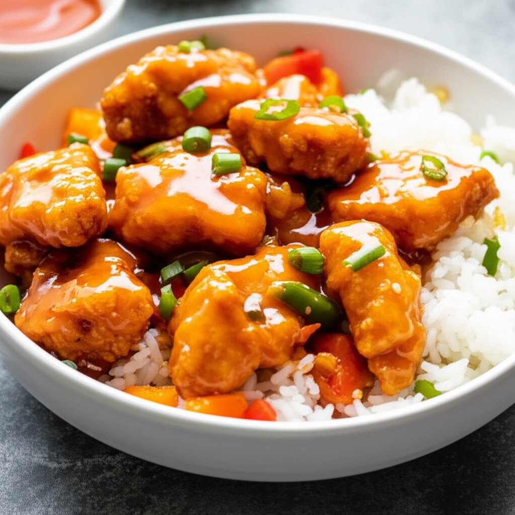 Applebee's Crispy Orange Chicken Bowl image