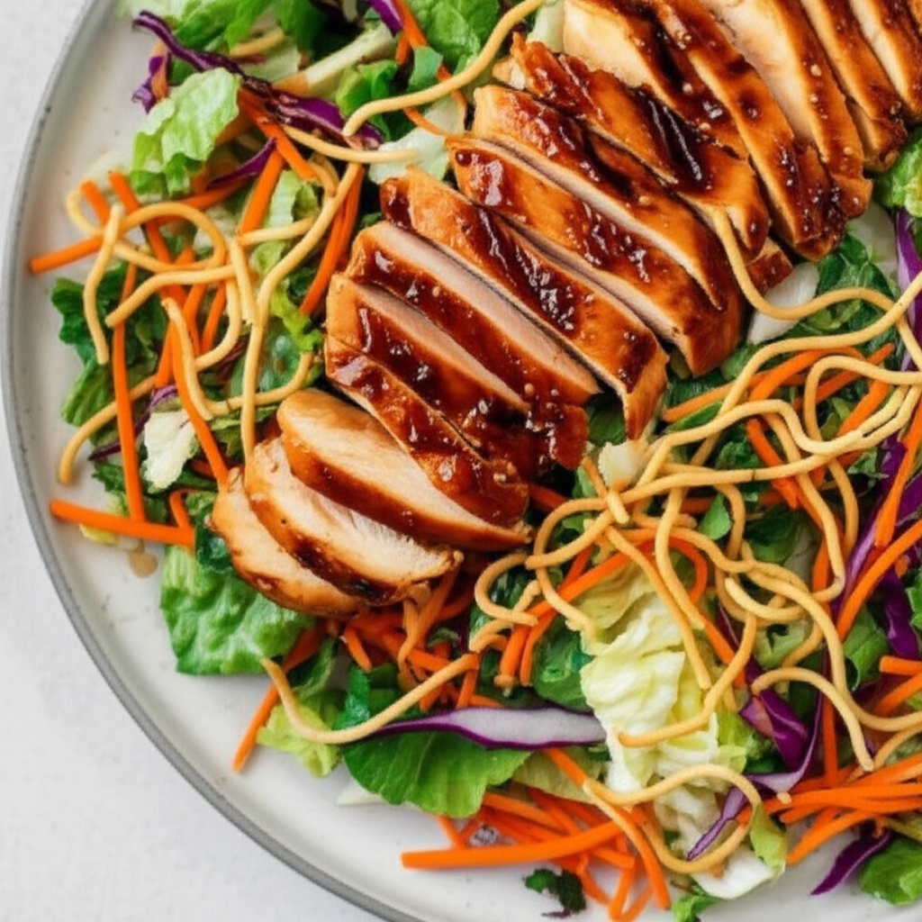 Applebee S Low Fat Asian Chicken Salad image