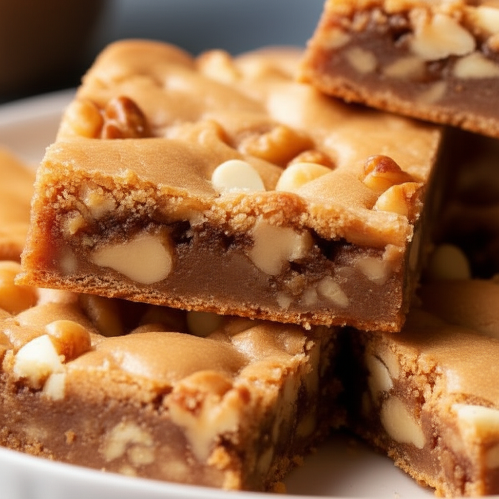 Applebee S White Chocolate Walnut Blondie image