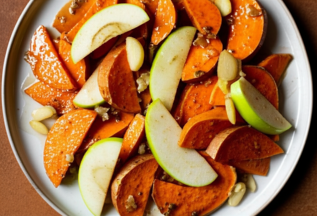 Apples Sweet Potatoes With Honey Ginger image