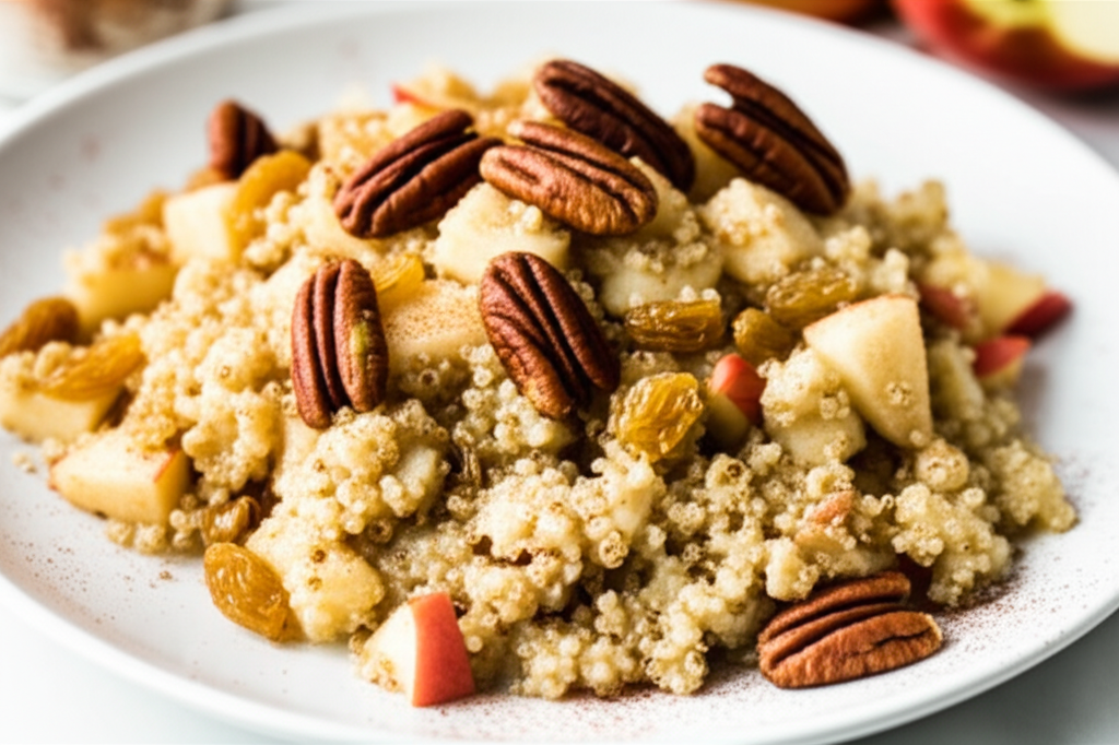 Apples And Cinnamon Breakfast Quinoa image