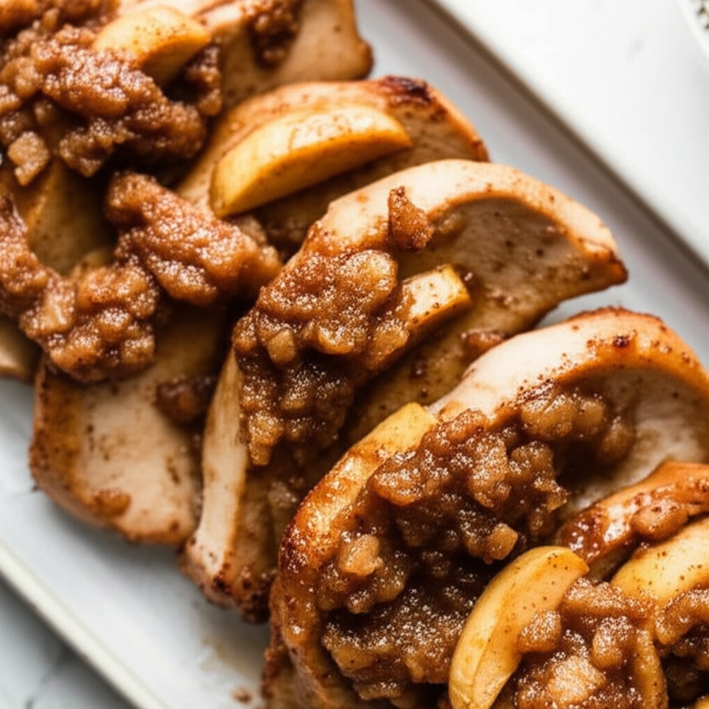 Apples And Cinnamon Pork Chop Bake image