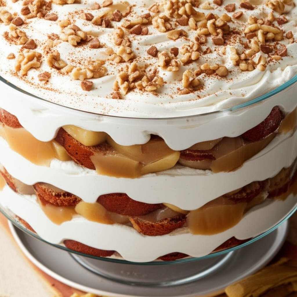 Apples N Spice Cake Trifle image