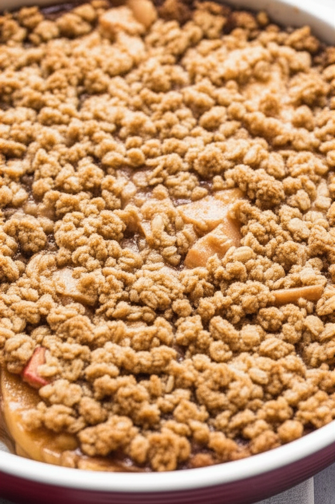 Apples With Crunchy Topping image