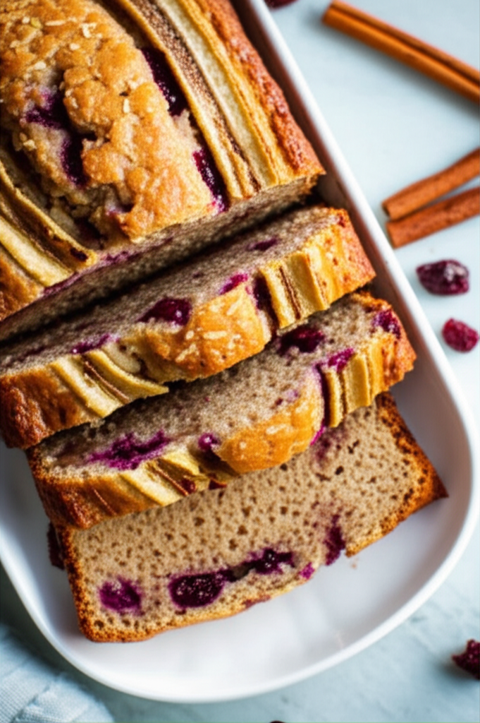 Applesauce Banana Bread image