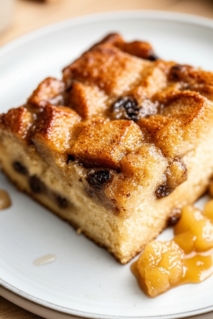Applesauce Bread Pudding image