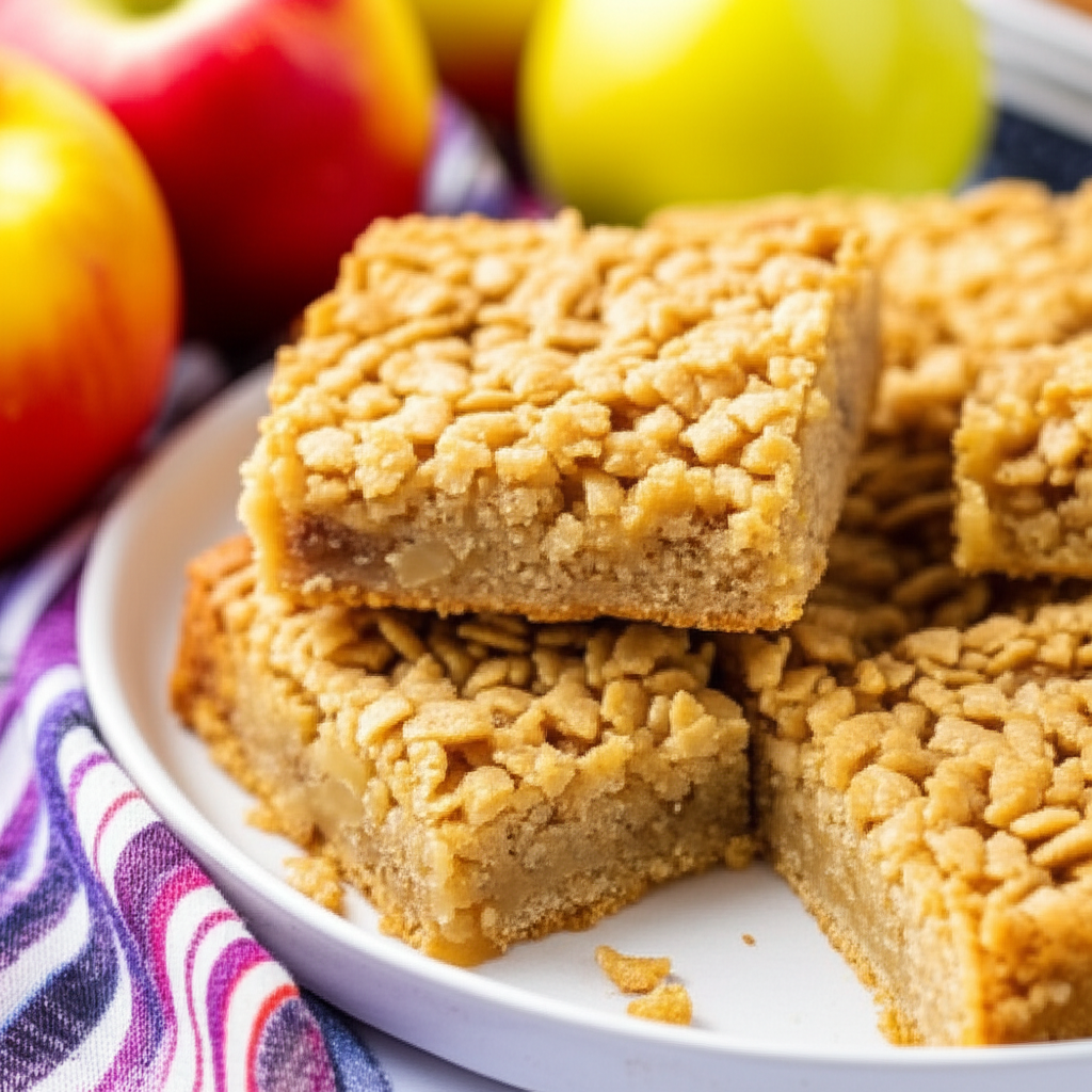 Applesauce Cereal Bars image