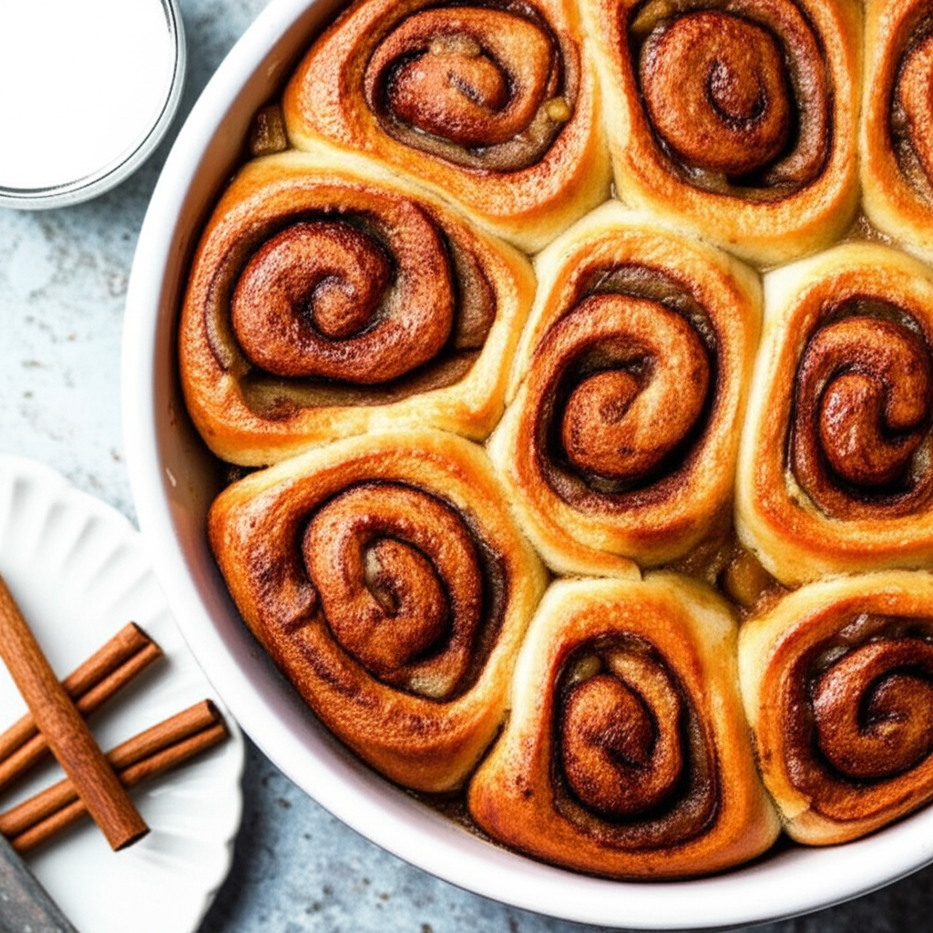 Applesauce Cinnamon Rolls image