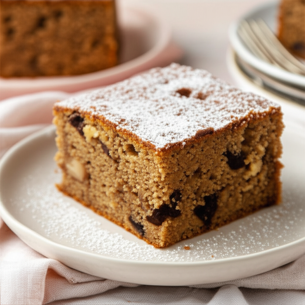 Applesauce Crazy Cake No Bowl image