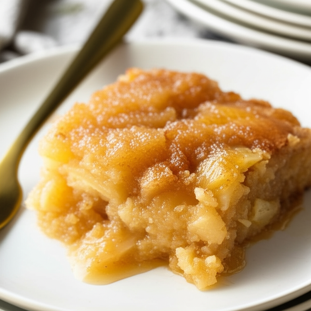 Applesauce Dump Cake image