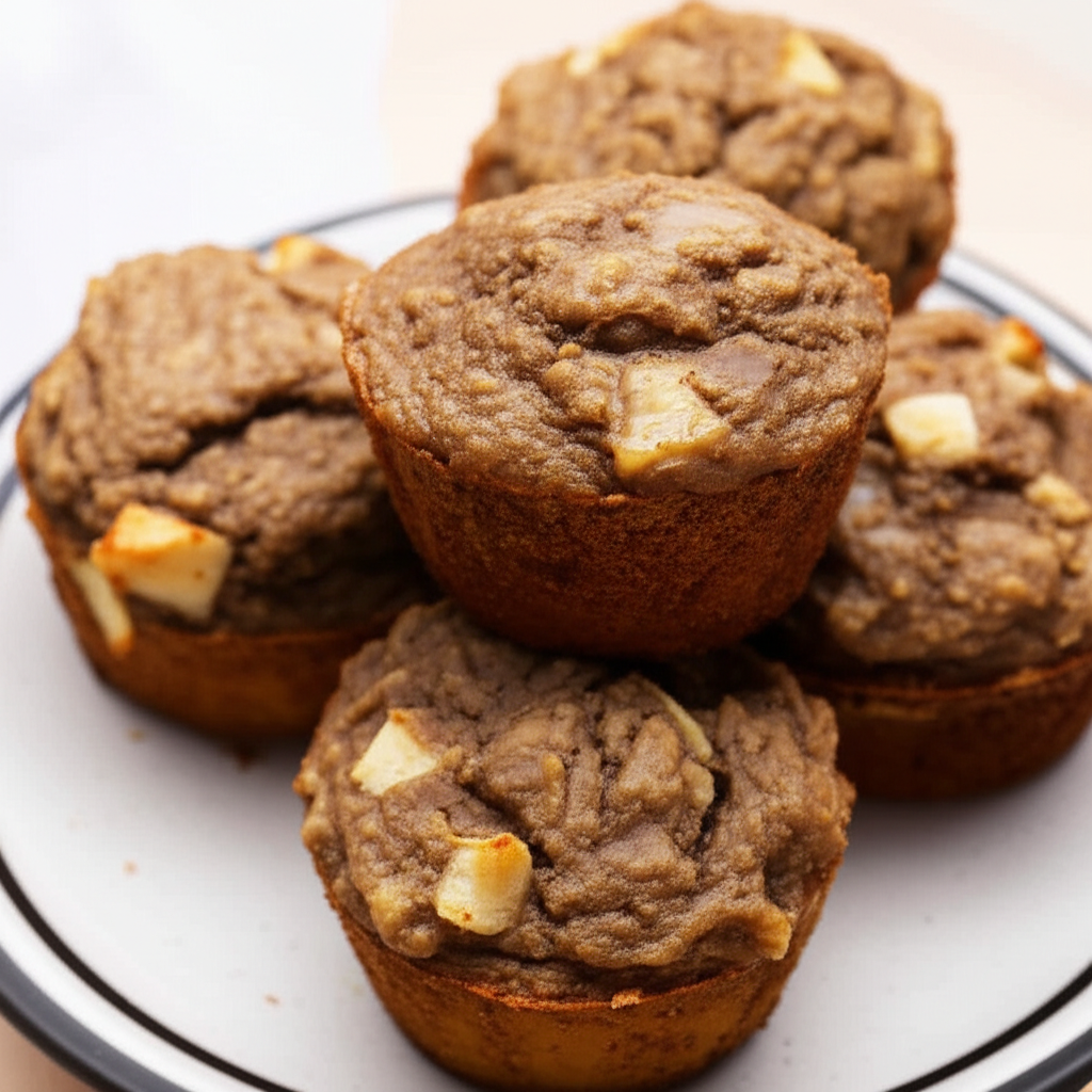 Applesauce Multigrain Muffins image