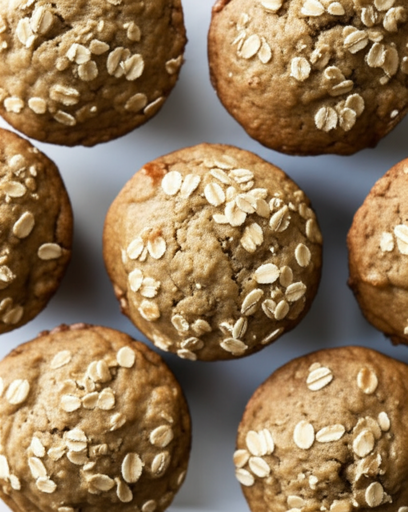 Applesauce Oat Muffins image