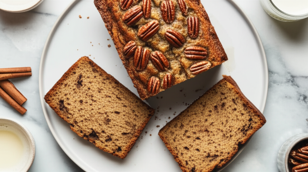 Applesauce Pecan Bread image
