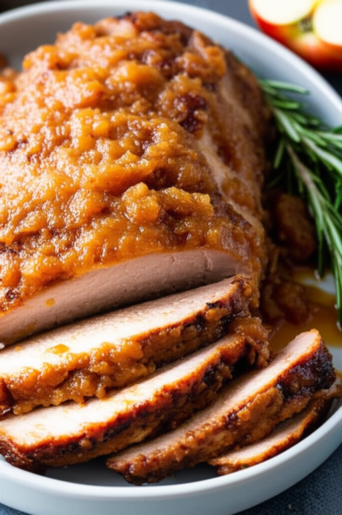Applesauce Pork Roast image