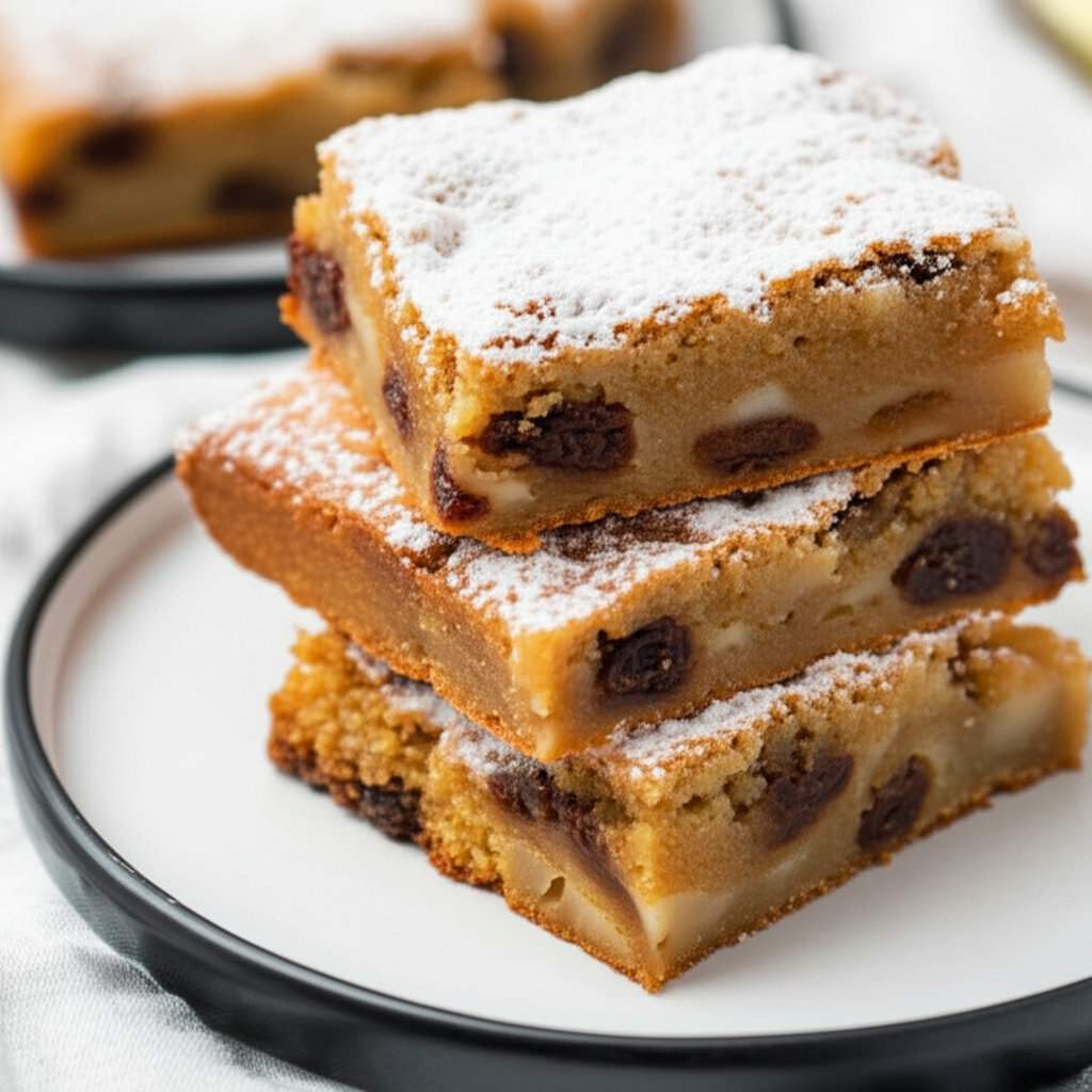 Applesauce Raisin Bars image