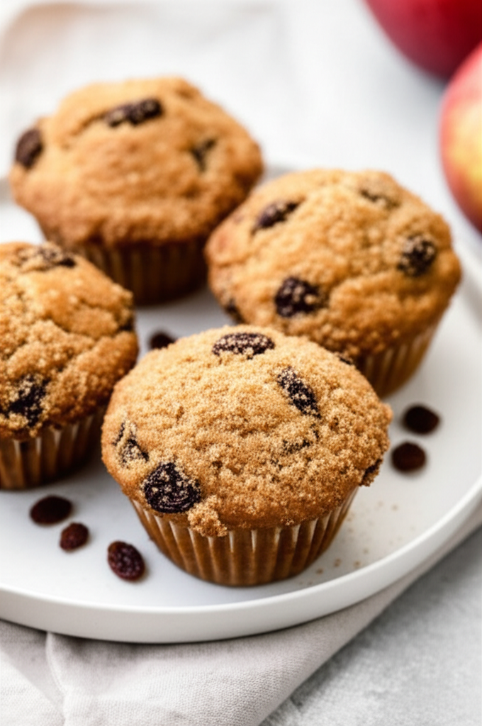Applesauce Raisin Muffins image