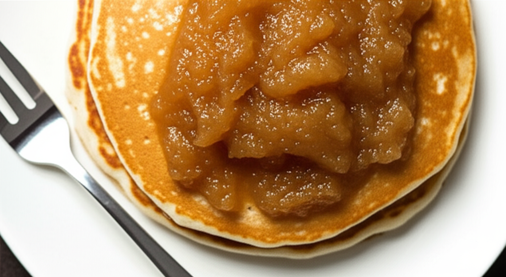 Applesauce Topping For Pancakes Or Oatmeal image