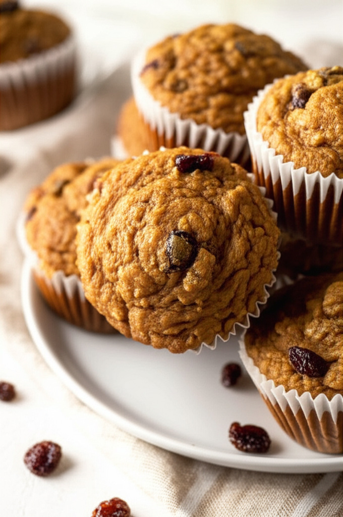 1 Gram Fat Pumpkin Spice Muffins Low Fat image