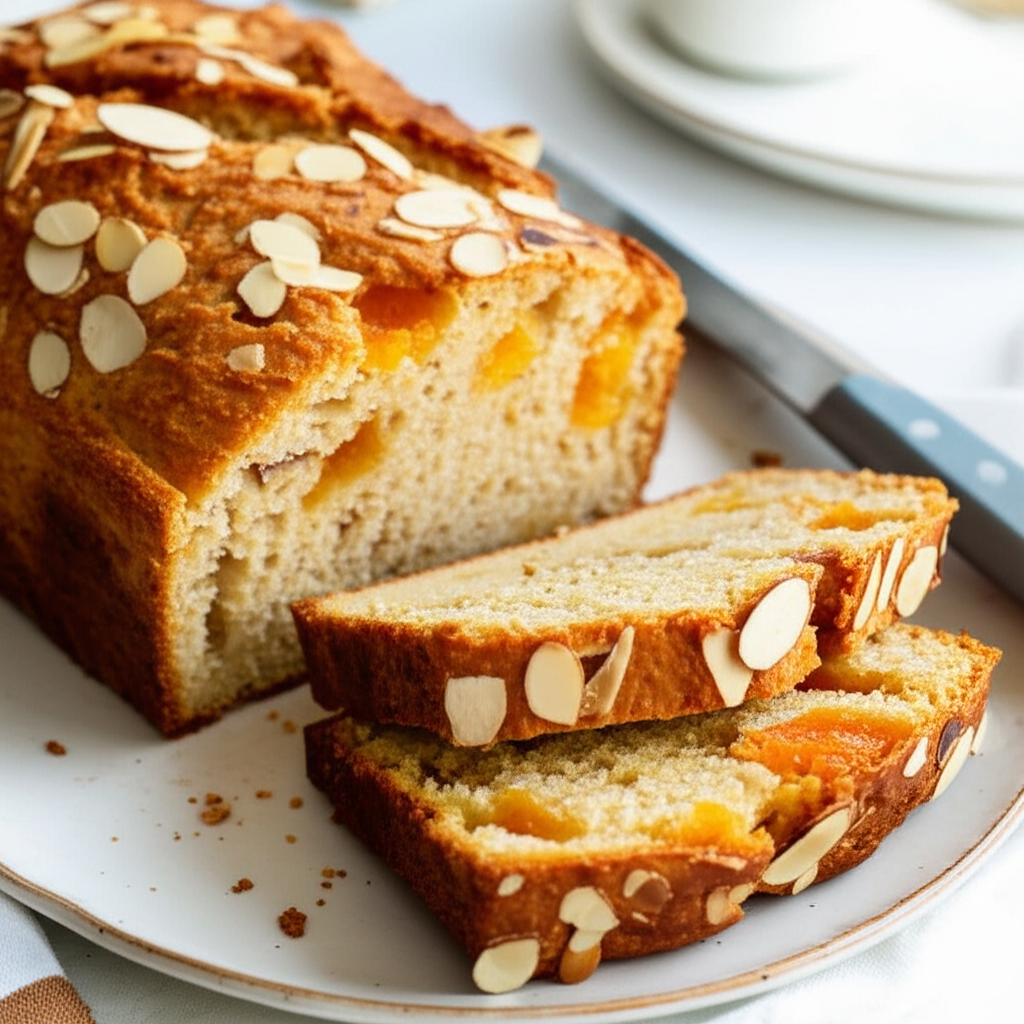 Apricot Almond Bread Breadmaker 1 1 2 Lb Loaf image