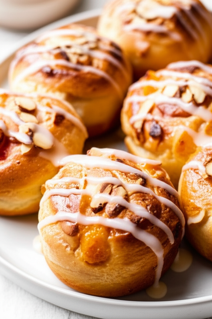 Apricot Almond Buns image