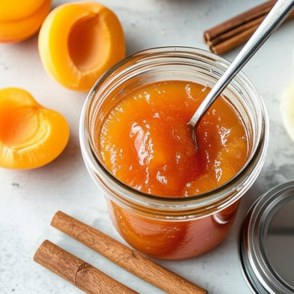 Apricot Almond Cinnamon Jam image