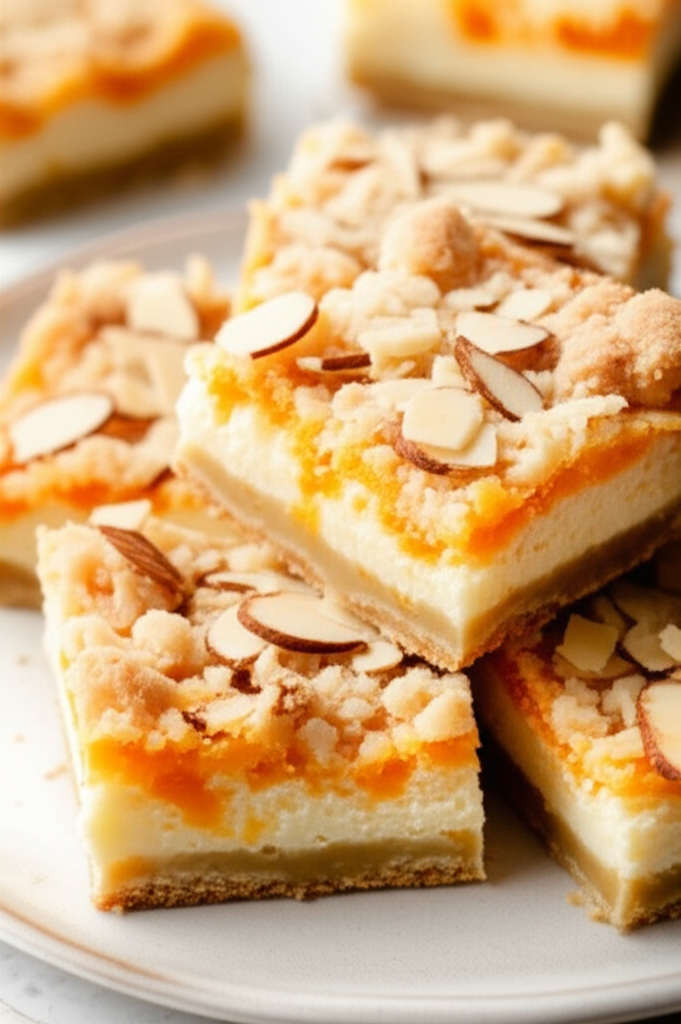 Apricot Almond Cream Cheese Squares image