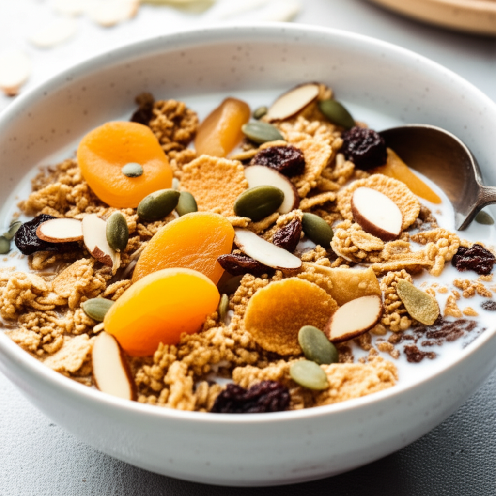 Apricot Almond Muesli image