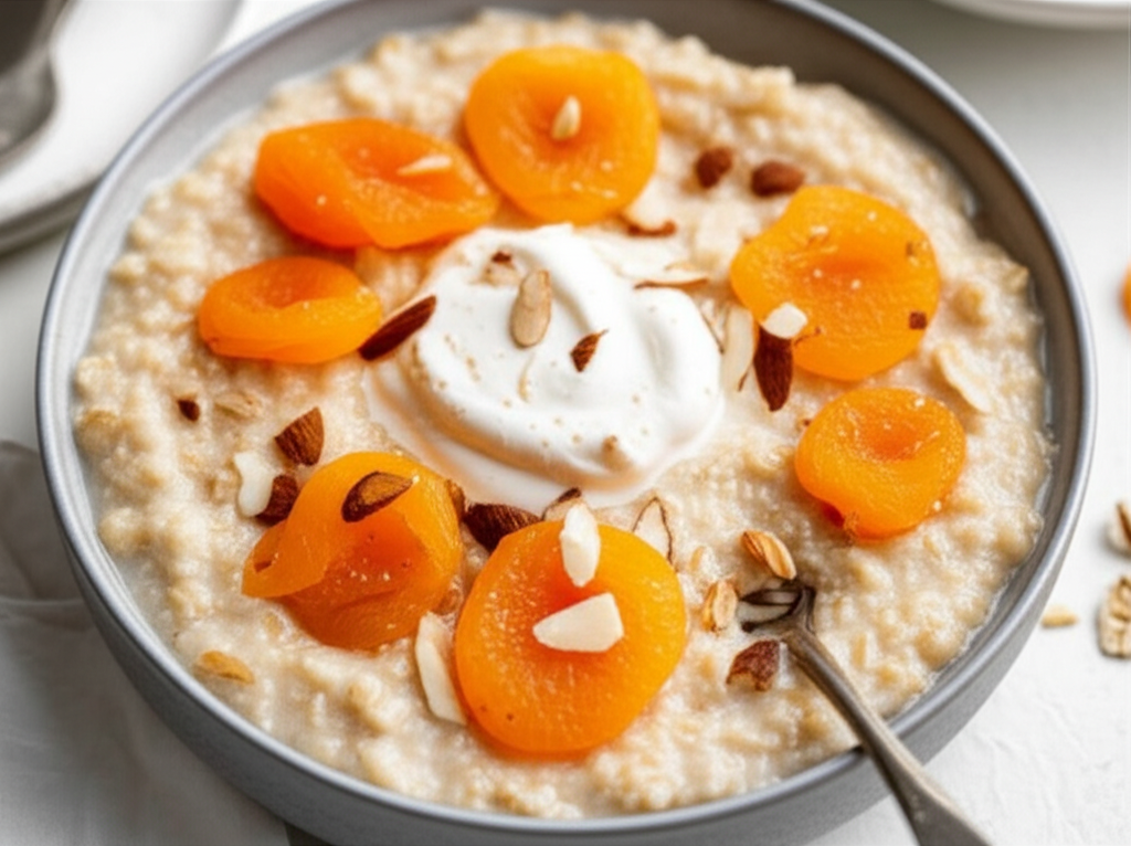Apricot Almond Oatmeal image