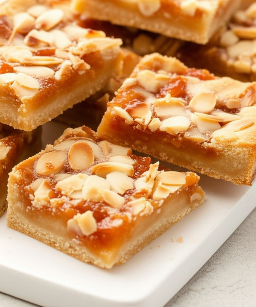 Apricot Almond Shortbread Bars image