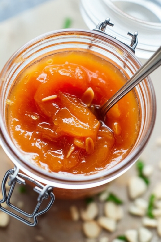 Apricot Amaretto Jam image