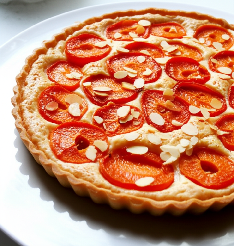 Apricot And Almond Tart image