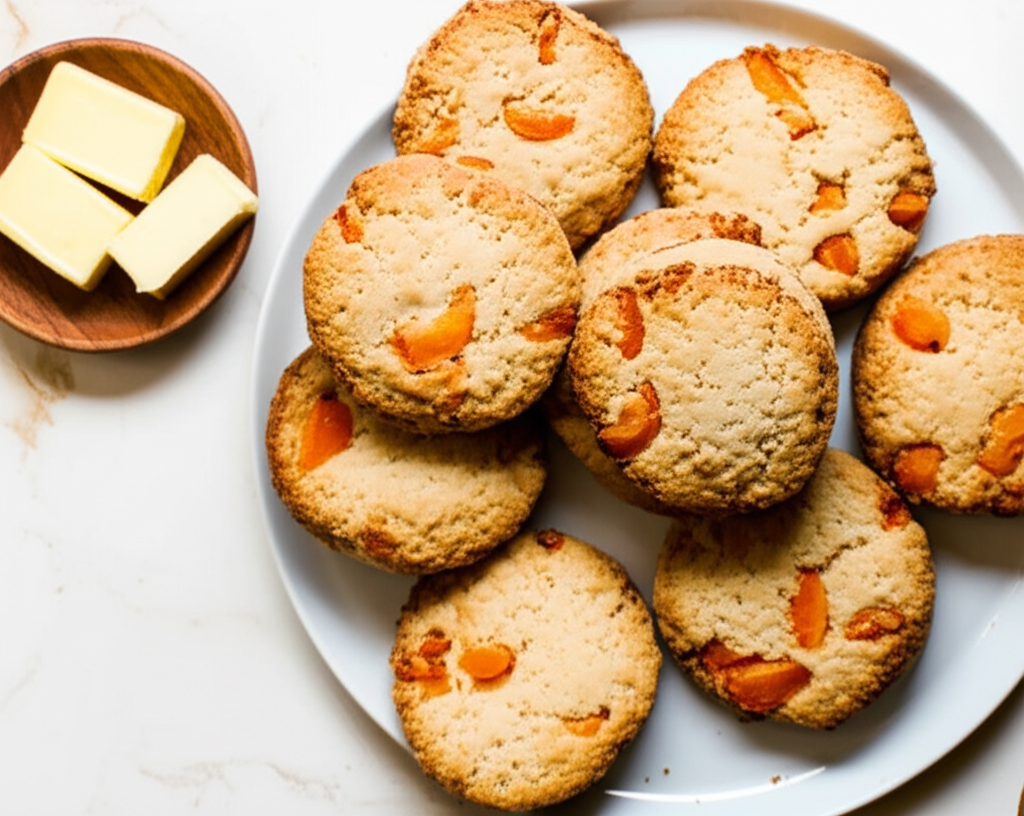 Apricot And Coconut Biscuits image