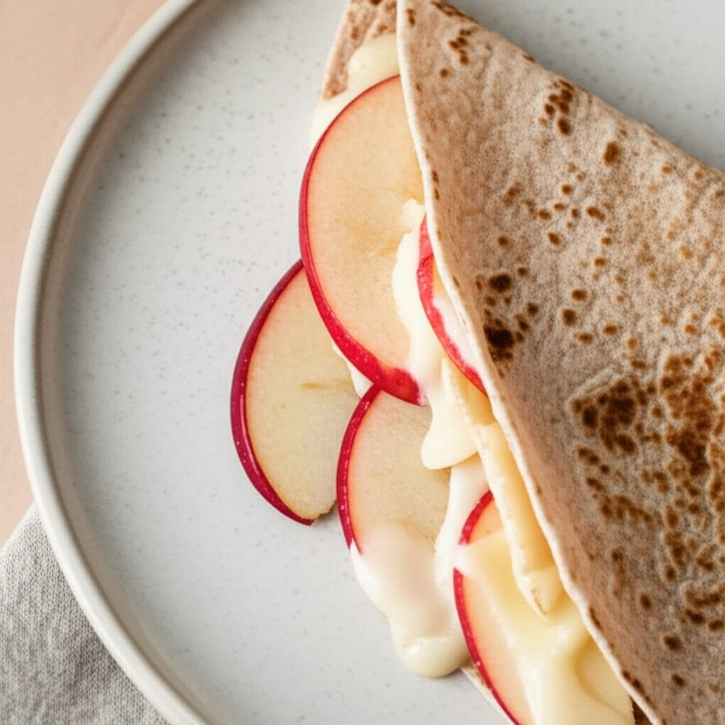 1 Minute Apple Tortilla image