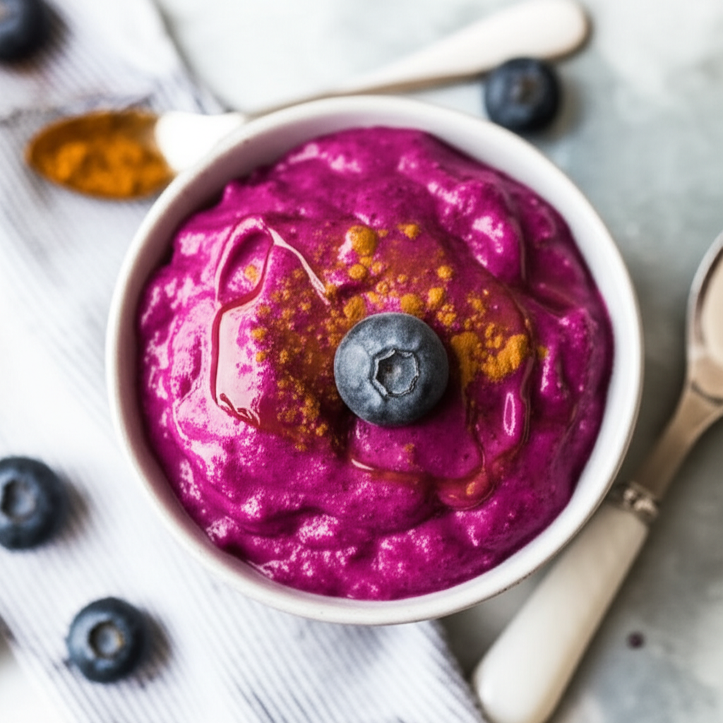 1 Minute Blueberries Cream image