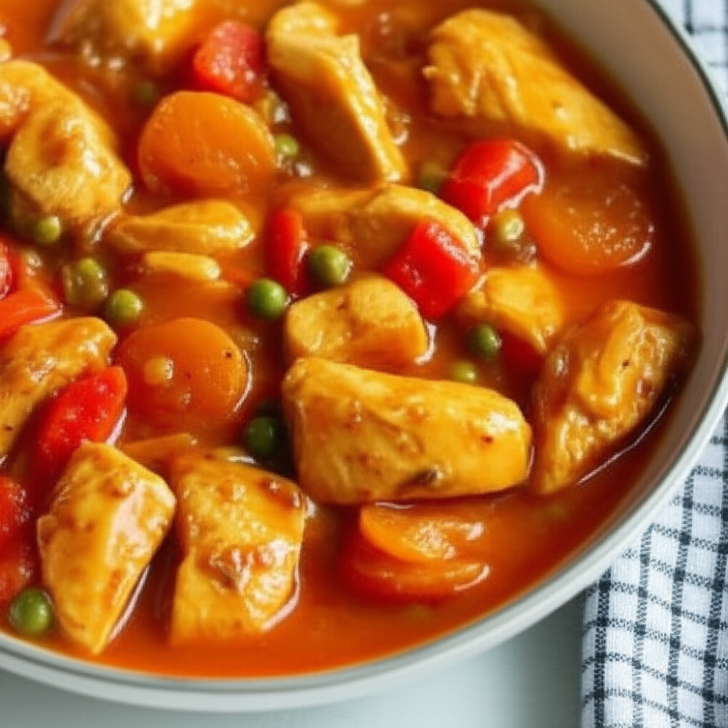 Apricot And Sweet Chilli Chicken Hot Pot image