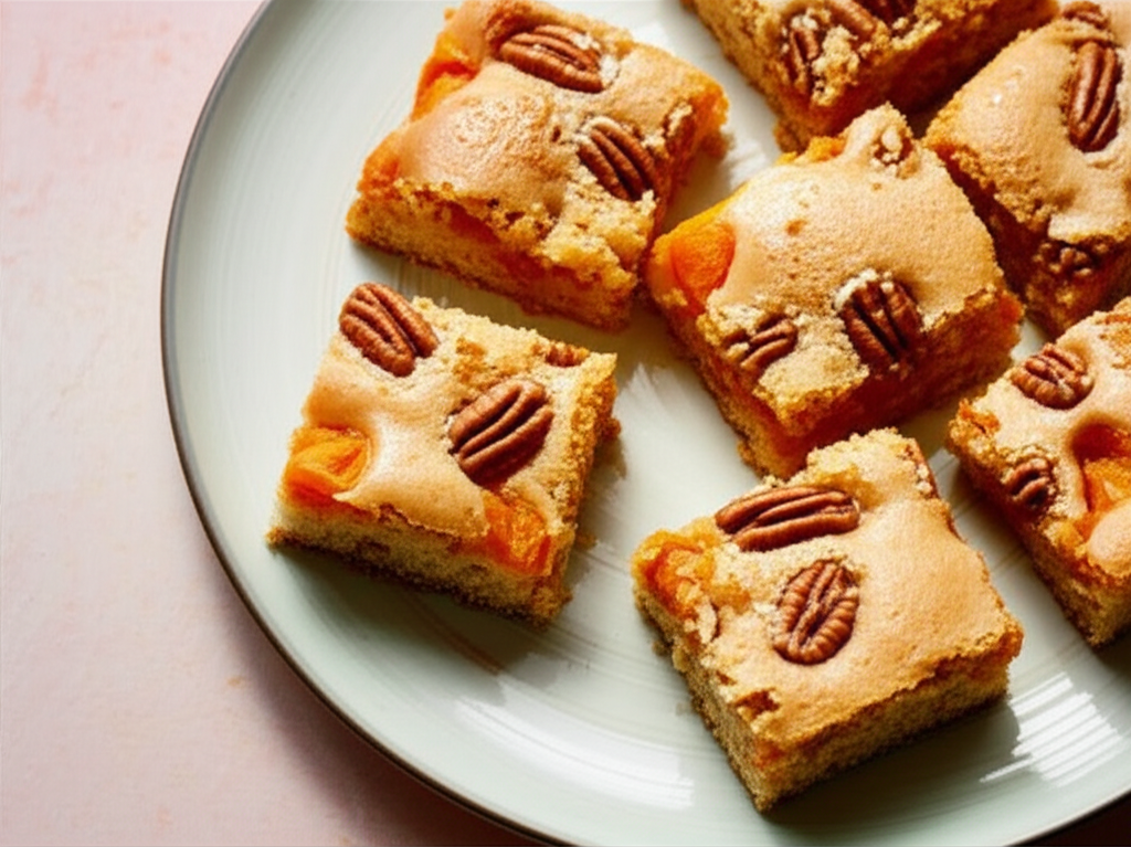Apricot Banana Squares image