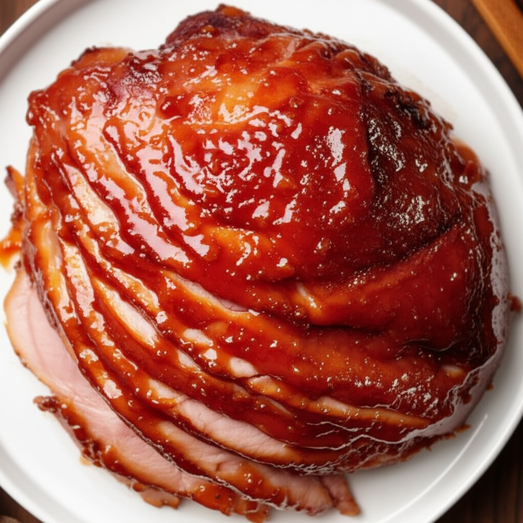 Apricot Barbecue Sauce For Ham image