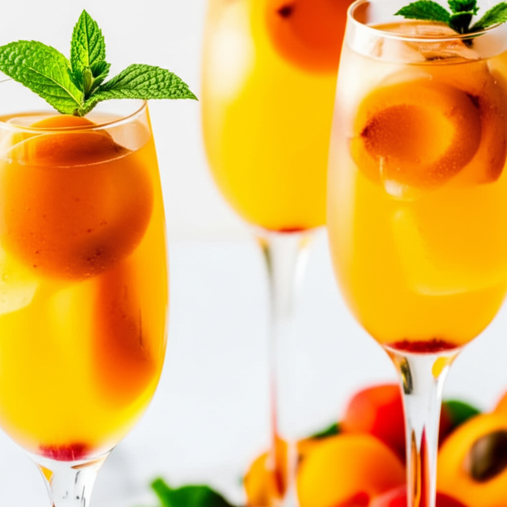 Apricot Bellinis image