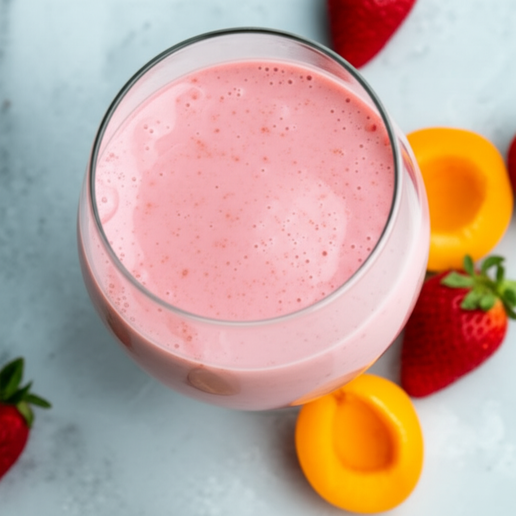 Apricot Berry Smoothie image